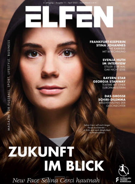 ELFEN – Das Frauenfussball-Magazin – 16 Mai 2023 Cover