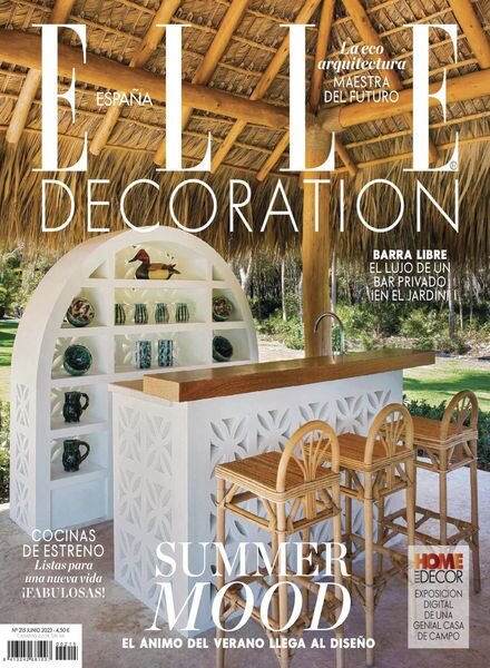 Elle Decoration Espana – junio 2023 Cover