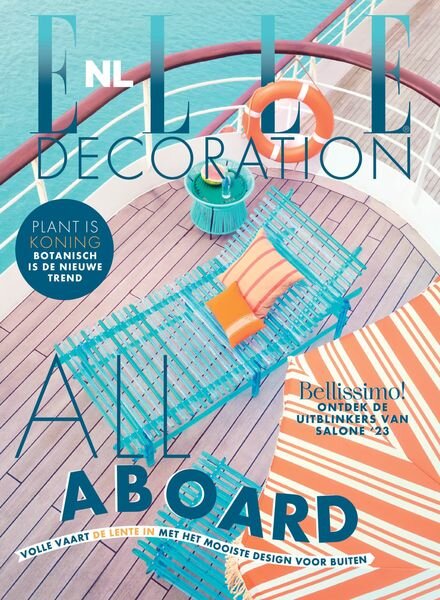 Elle Decoration Netherlands – mei 2023 Cover