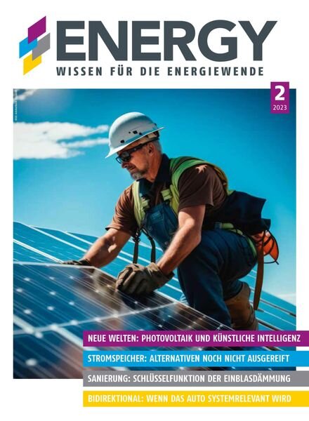 ENERGY Wissen fur die Energiewende – 19 Mai 2023 Cover