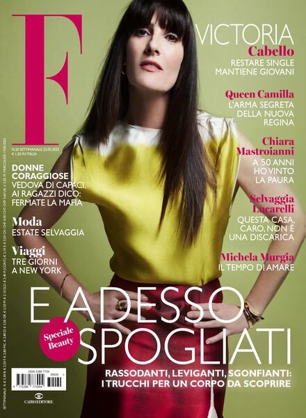 F – 23 Maggio 2023 Cover