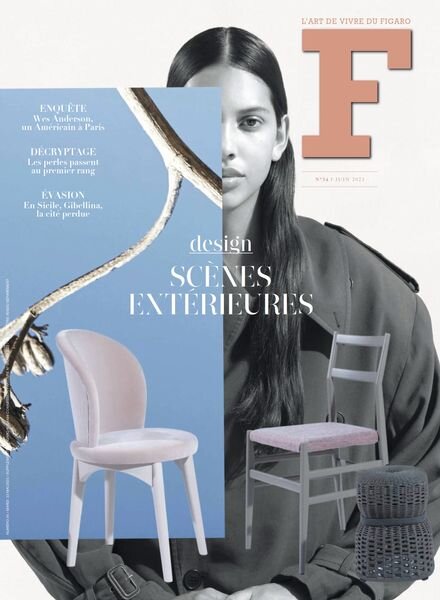 F – L’Art de vivre du Figaro N 34 – Juin 2023 Cover