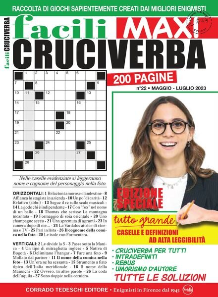 Facili Cruciverba – giugno 2023 Cover