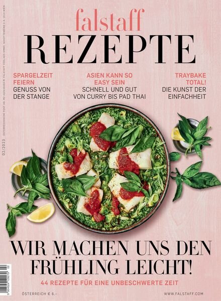 Falstaff Rezepte – April 2023 Cover