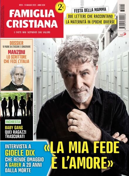 Famiglia Cristiana – 11 Maggio 2023 Cover