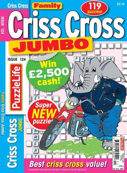 Family Criss Cross Jumbo – April 2023 Cover