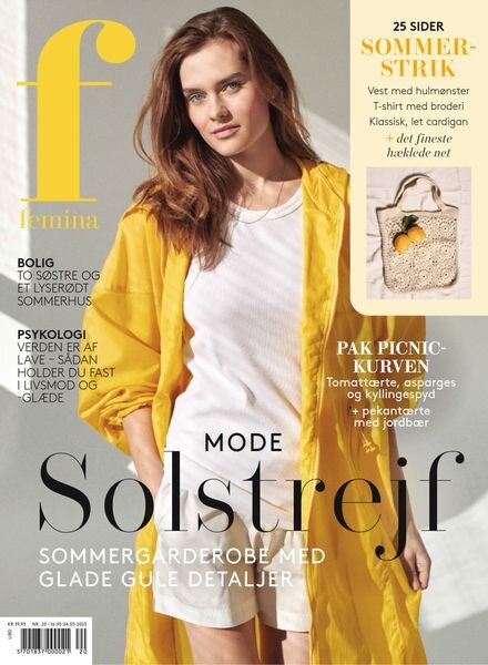 Femina Denmark – 16 maj 2023 Cover