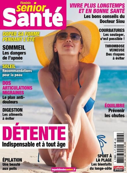 Feminin senior sante – 01 mai 2023 Cover