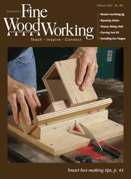Fine Woodworking – January-February 2023 Cover