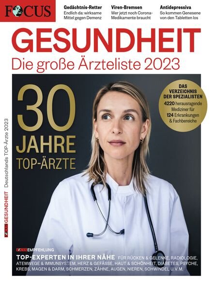 Focus Gesundheit – N 03 2023 Cover