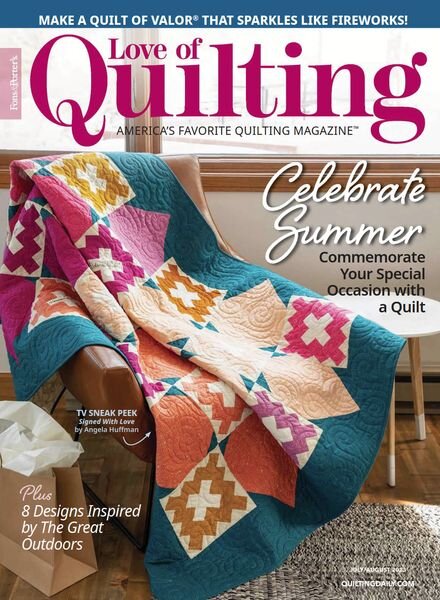 Fons & Porter’s Love of Quilting – July 2023 Cover