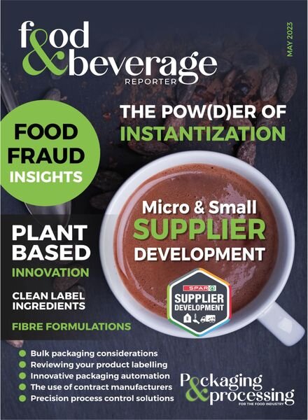 Food & Beverage Reporter – May 2023 Cover