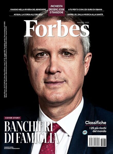 Forbes Italia – Volume 67 – Maggio 2023 Cover