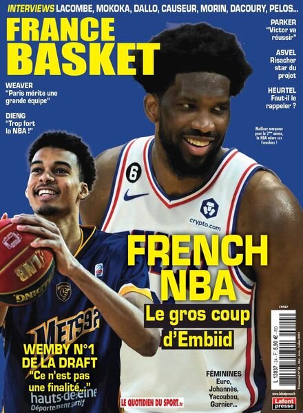 France basket – 01 mai 2023 Cover