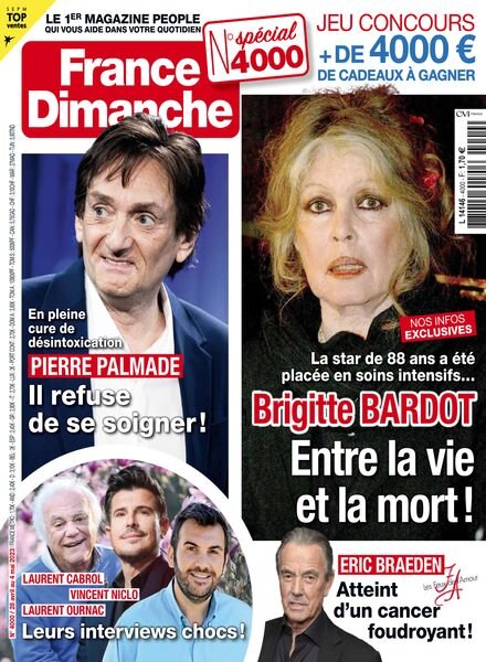 France Dimanche – 28 avril 2023 Cover