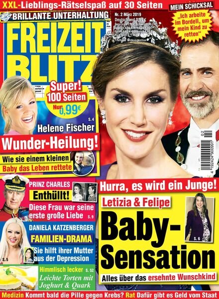 Freizeit Blitz – Januar 2019 Cover
