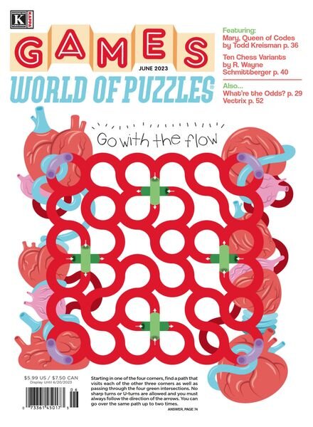 Games World of Puzzles – June 2023 Cover