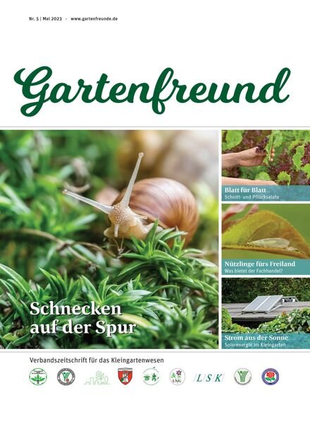 Gartenfreund – April 2023 Cover