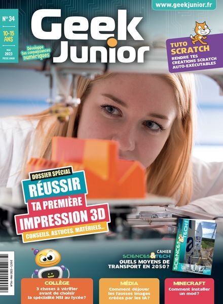 Geek Junior – Mai 2023 Cover