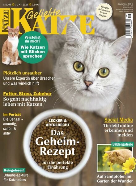 Geliebte Katze – Juni 2023 Cover