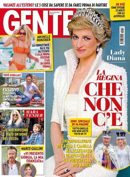 Gente Italia – 20 Maggio 2023 Cover