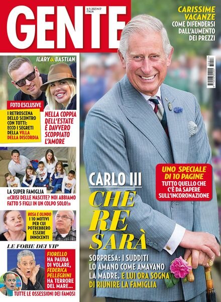 Gente Italia – 6 Maggio 2023 Cover