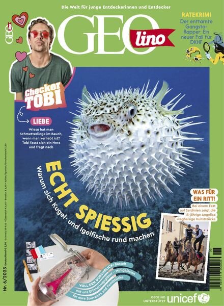 GEOlino – Juni 2023 Cover