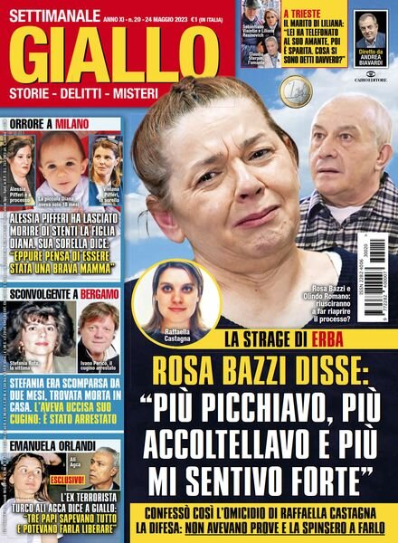 Giallo – 24 Maggio 2023 Cover