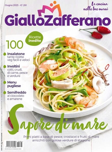 Giallo Zafferano – Giugno 2023 Cover