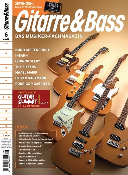 Gitarre & Bass – Juni 2023 Cover
