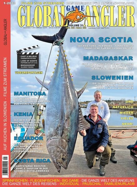 Global Game Angler – April 2023 Cover