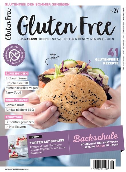 Gluten Free – Juni 2023 Cover