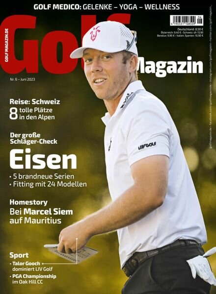 Golf Magazin – Juni 2023 Cover