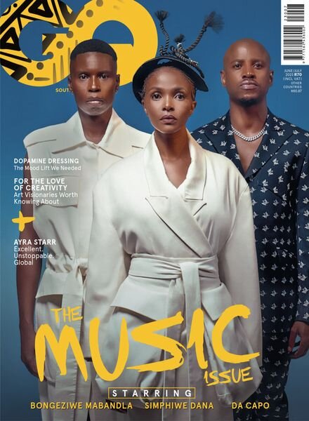 GQ South Africa – June 2023 Cover