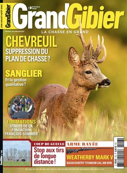 Grand Gibier – mai 2023 Cover