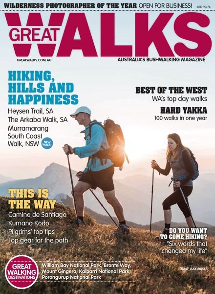 Great Walks – June 2023 Cover