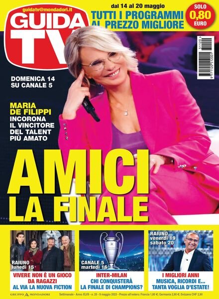 GuidaTV – 09 maggio 2023 Cover