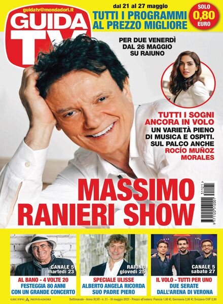 GuidaTV – 16 maggio 2023 Cover