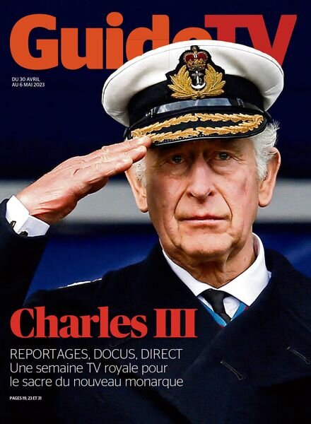 Guide TV – 30 Avril 2023 Cover