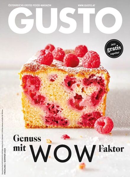 GUSTO – 10 Mai 2023 Cover