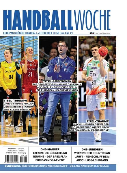 Handballwoche – 23 Mai 2023 Cover