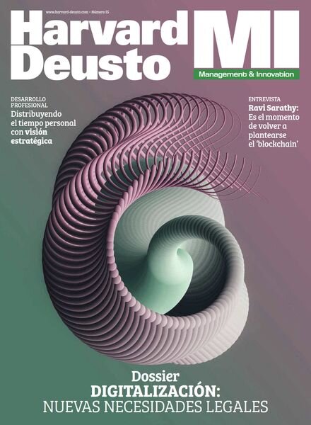 Harvard Deusto Management & Innovations – mayo 2023 Cover