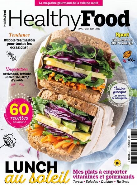 Healthy Food France – Mai-Juin 2023 Cover