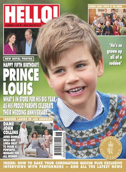 Hello! Magazine UK – 01 May 2023 Cover