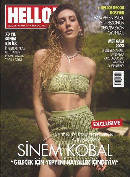 HELLO! Turkiye – 17 Mayis 2023 Cover