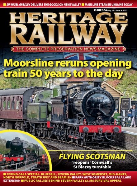 Heritage Railway – Issue 306 – May 12 2023 Cover