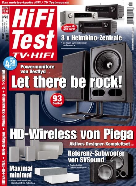 HIFI TEST TV HIFI – Marz 2023 Cover