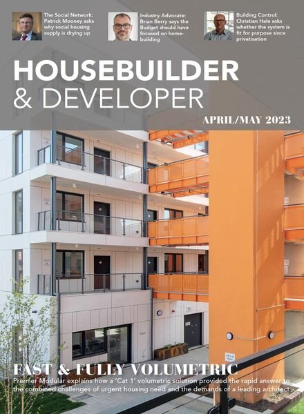 Housebuilder & Developer HbD – April -May 2023 Cover