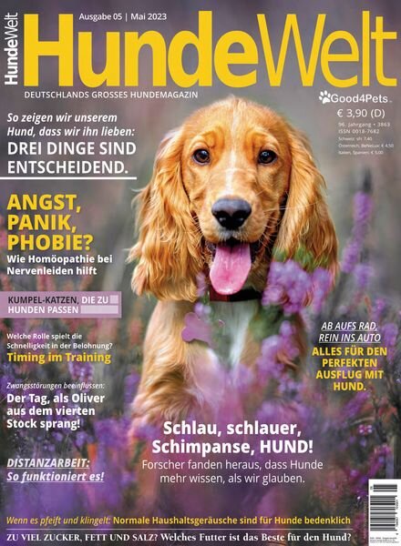 HundeWelt – Mai 2023 Cover