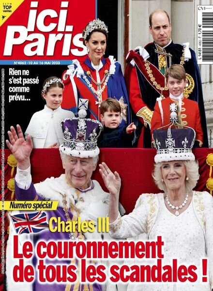Ici Paris – 10 mai 2023 Cover